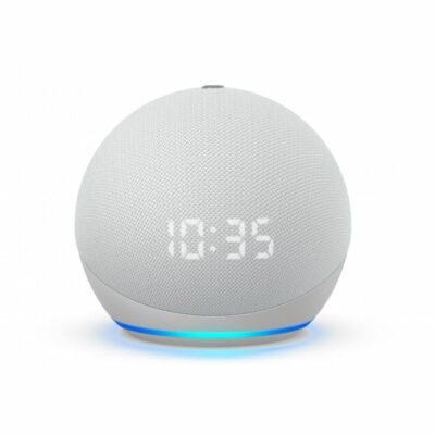 Amazon echo dot 4th gen con reloj Blanco