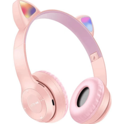 Auriculares inalámbricos orejas de gato