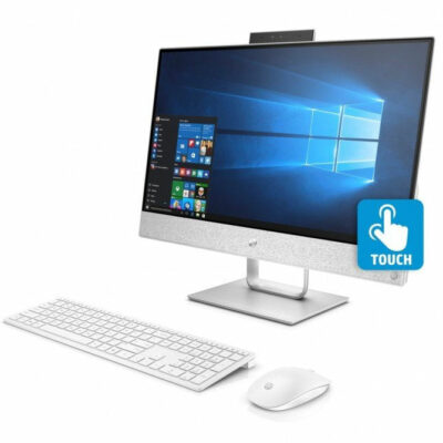 ALL IN ONE HP 24 PULG TOUCHSCREEN, A12 CORE I7, 1TB, 8GB, BLANCA