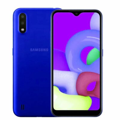 Celular Samsung A01, 16gb, Nuevo Modelo, dual sim Azul