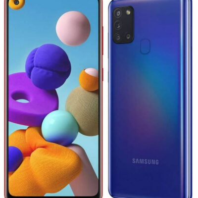 Celular Samsung A21S, 64gb Azul