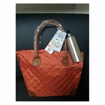 BOLSO PARA MUJER, LAPTOP, CON TOMATODO METALICO