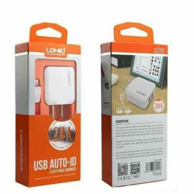 Cargador de pared Ldnio A2201I doble USB para Iphone