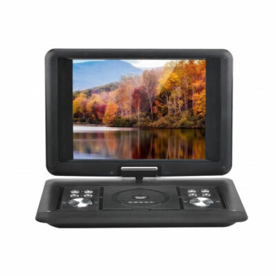 DVD PORTATIL FULL HD DE 12 PULG DVD TV USB SD VÍDEO JUEGO RADIO