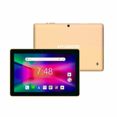 Tablet Hyundai Koral 10×3, 2gb, 32b, 10pulg, and 9.0 Dorado