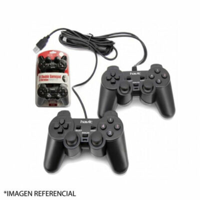 Gamepad doble control joystick usb con vibración 10 botones