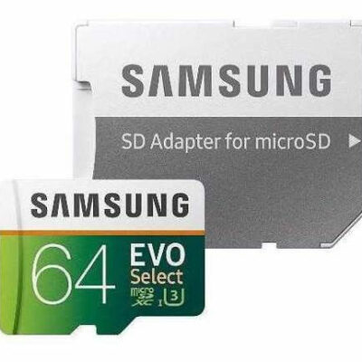 Memoria Microsd 64 Samsung Clase10 4k