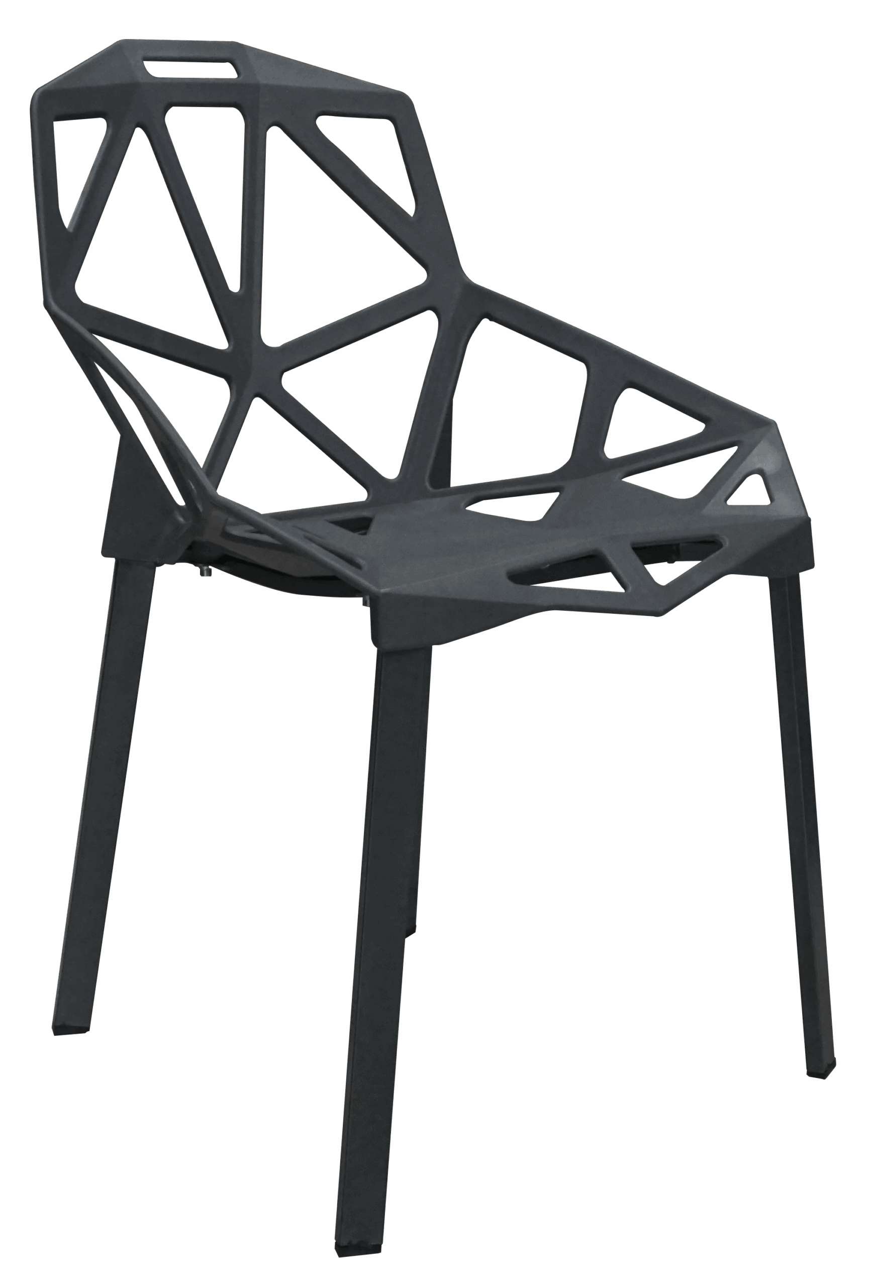 SILLA DE COMEDOR, DE ESPERA, ELEGANTE, MINIMALISTA, COLORES Negro