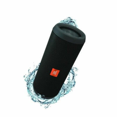 PARLANTE PORTÁTIL JBL FLIP 4 SUMERGIBLE AZUL Y NEGRO