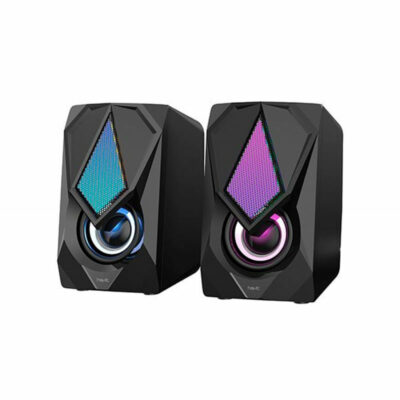 Parlantes HAVIT SK563 con luz rgb, usb