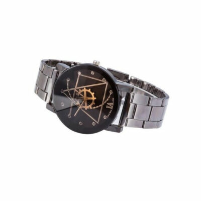 RELOJ DE MODA HOMBRE MUJER BRÚJULA, ACERO INÓXIDABLE