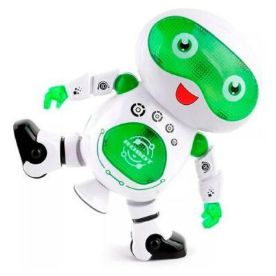 Robot bailarin educativo con luces y musica, juguete ninos