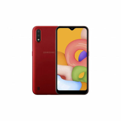 Celular Samsung A01, 32gb, Nuevo Modelo, dual sim Rojo