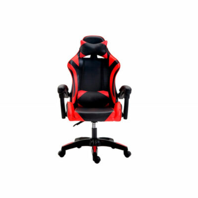 Silla Gamer con doble almohada Rojo