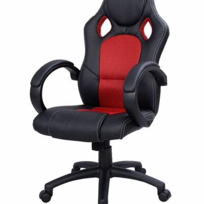 Silla DynaGame SILLA EJECUTIVA GAMER NEGRO Y ROJA