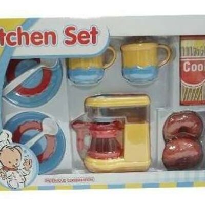 Set de cocina, juguete, varios accesorios