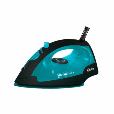 Plancha Oster Eléctrica, Suela Antiadherente 1200 W colores TURQUESA