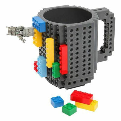 Taza De Lego Para Cafe, Construye Tus Propias Figuras O Letras