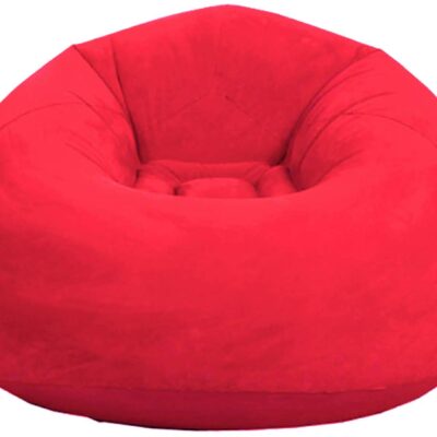 Sofá inflable con inflador ROJO