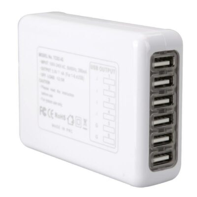 CARGADOR PORTABLE 6 USB FOR IP