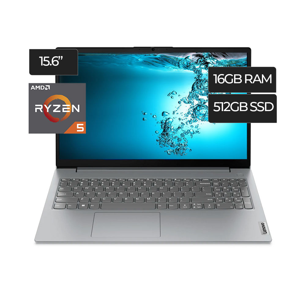 Laptop Lenovo V15 G4 AMD Ryzen 5 7520U 16Gb 512Gb 15 6 FHD FreeDOS 