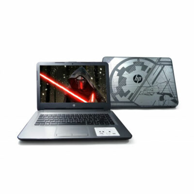 LAPTOP HP 14 PULG, 1TB SSD, 4GBRAM, 32GB, 14 PULG LED, W10 STAR WARS Laptop Hp 14 pulg, 500gb+32gb ssd, 4gb ram, W10 celeste