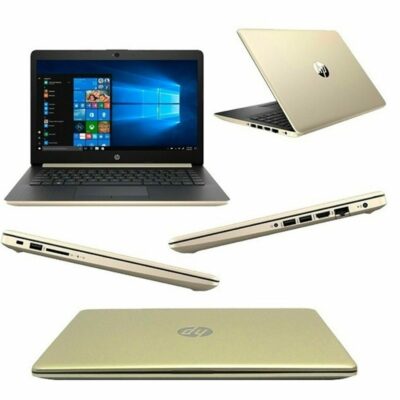 Laptop HP Core i3 10ma, 128gb, 4gb, gold, 14 pulg