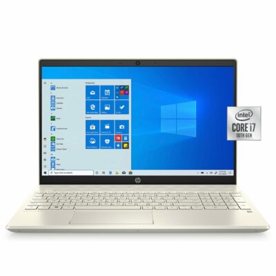 Laptop HP Core i7 10ma, 512gb ssd, 32gb´8gb, bt, gold