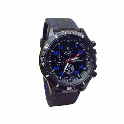 RELOJ QUARTZ DEPORTIVO CON ESTILO MILITAR Y ESTUCHE