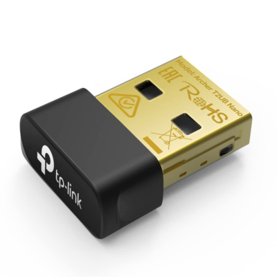 Adaptador Archer T2U Nano Wi-Fi USB Dual Band AC600