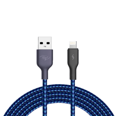 Cable Itel L23 Lightning 1m 2.4A AZUL