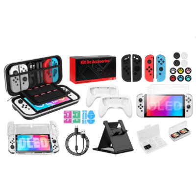 Kit de Accesorios 32 en 1 para Nintendo Switch