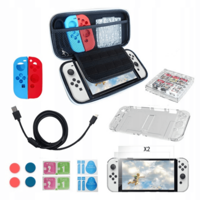 Kit de Accesorios 25 en 1 para Nintendo Switch Oled