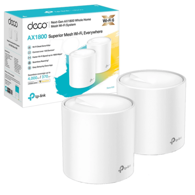 TP-Link Deco X20 (2 pack) Wi-Fi 6 Mesh Dual Band AX1800