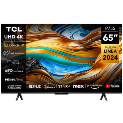 Televisor TCL 65″ Popular 4K Smart TV 120 Hz HDR 10+