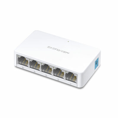 Switch Mercusys MS105 con 5 puertos 10/100 Mbps