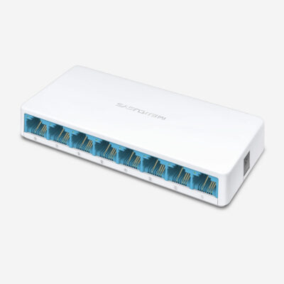 Switch Mercusys MS108 con 8 puertos 10/100 Mbps