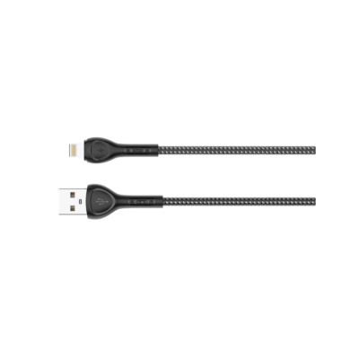 Cable Ldnio LS482, 2.4 A, 7 color led, 2metros, TIPO C LIGHTNING