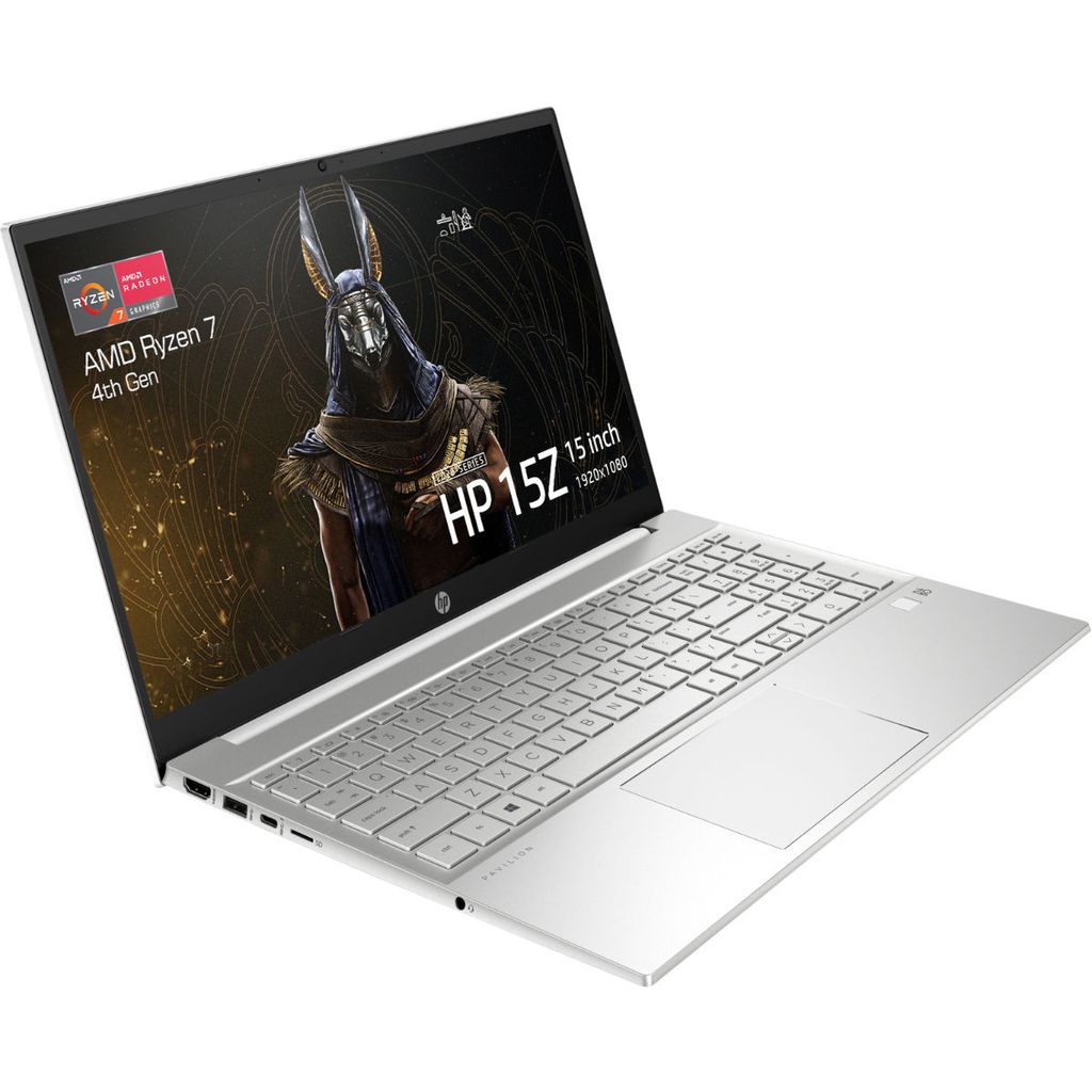 Laptop HP AMD Ryzen 7, 8gb, 256gb, 15pulg