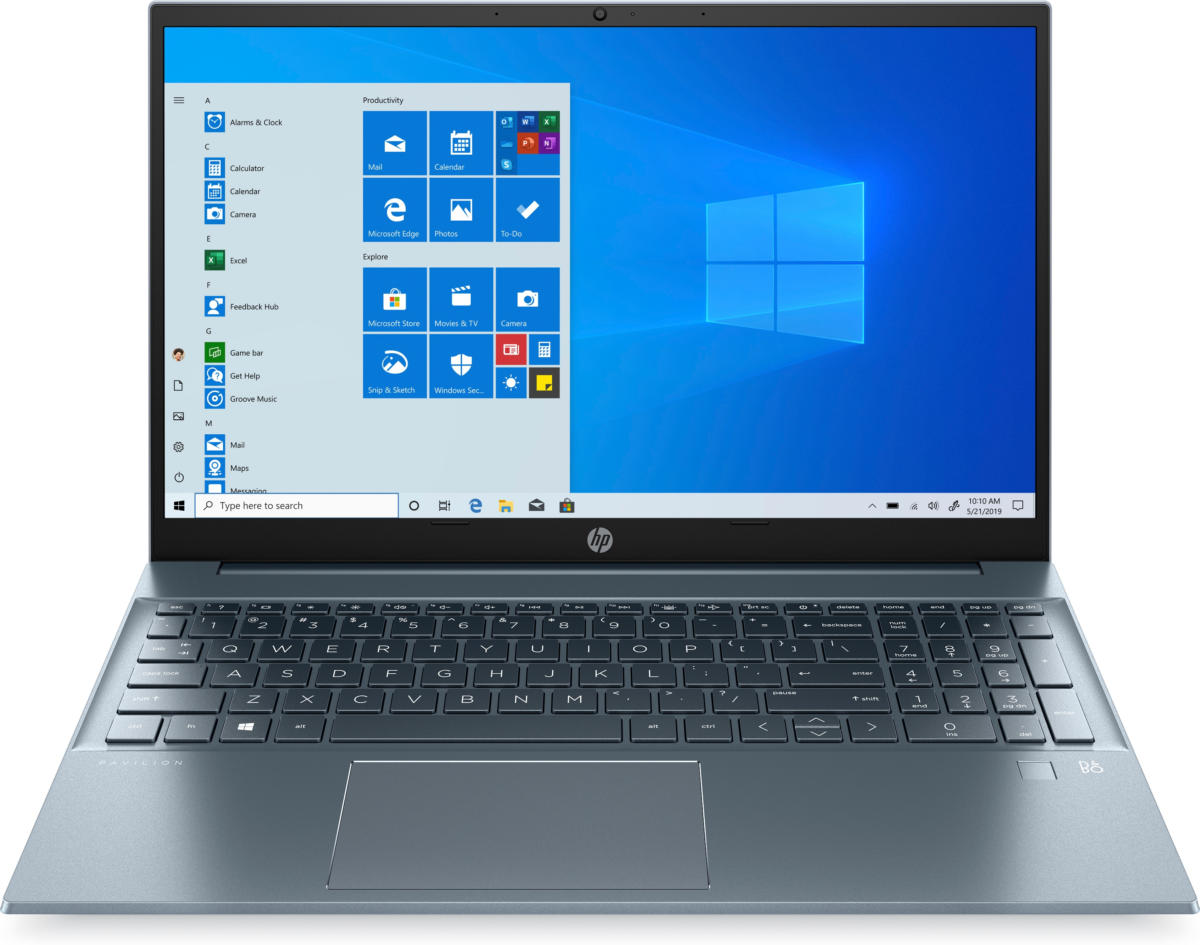 Laptop HP AMD Ryzen 7 5700, 512gb, 8gb, w10