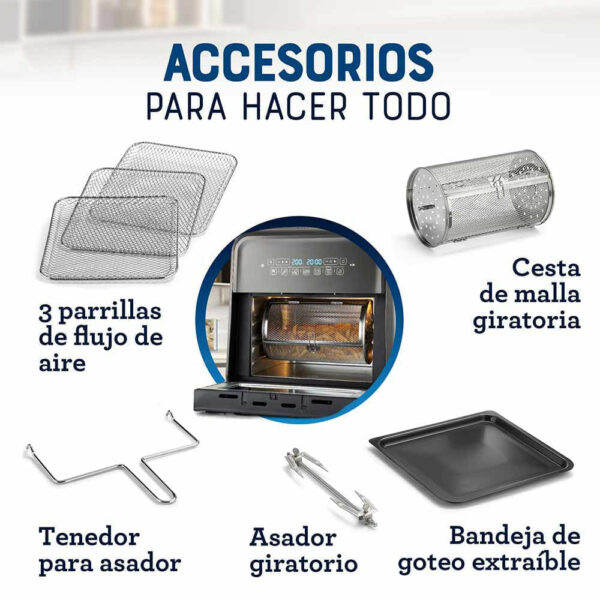 Freidora de aire Oster digital 10Lts CKSTAFOV3-013