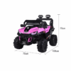 CARRO A BATERÍA TIPO 4X4 BDX999 ROSA