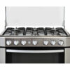 Cocina a gas 76cms con encendido eléctrico, 2quemadores Jumbo 4estandar Mabe - INGENIOUS7610EG0