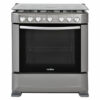 Cocina a gas 76cms con encendido eléctrico, 2quemadores Jumbo 4estandar Mabe - INGENIOUS7610EG0