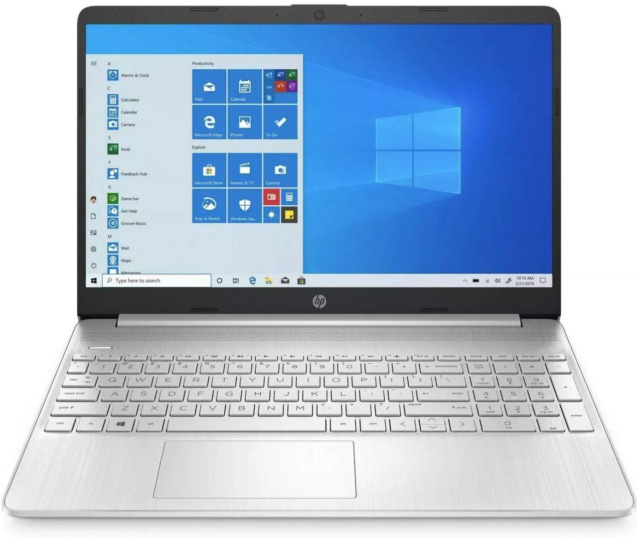 Laptop HP Intel, 256gb, 8gb, 15pulg, bt, cam