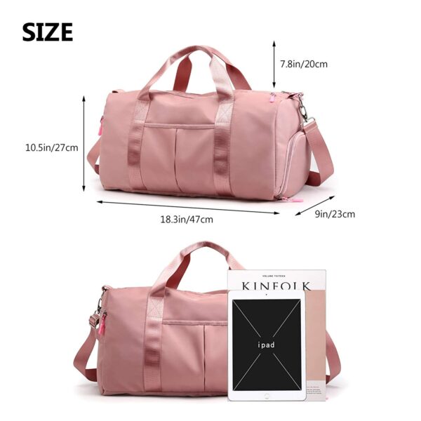 BOLSO DE VIAJE ROSA