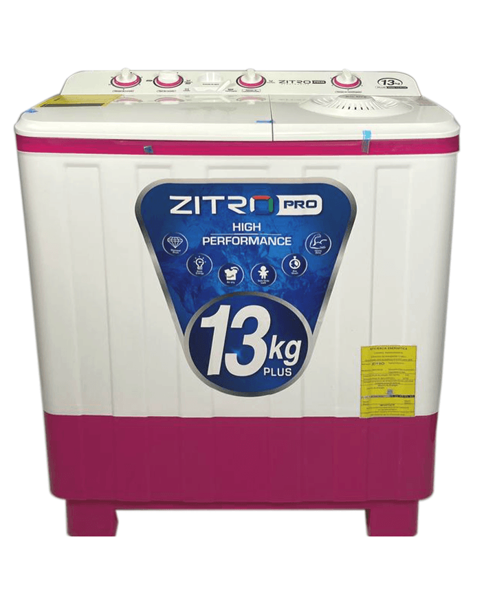 LAVADORA 13KG ZITRO PRO FUCSIA ZWM13PLUS