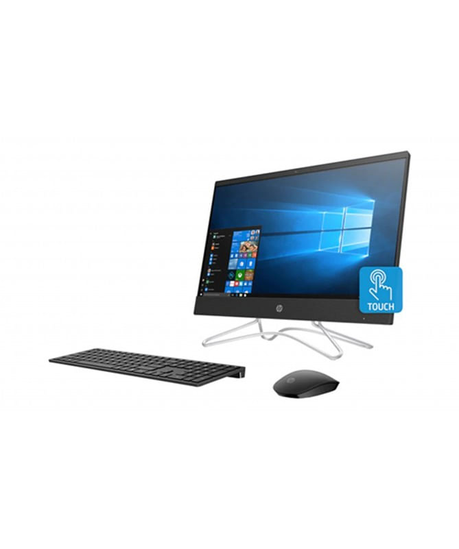 All in One HP Core i3 9na, 1tb, 8gb, 22 pulg touchscreen, dvdwr