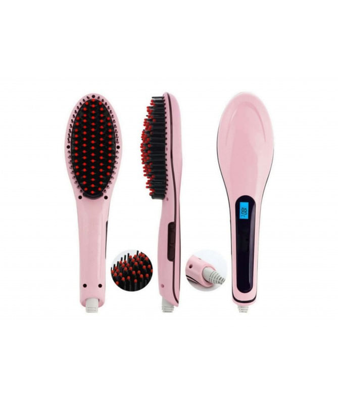 CEPILLO ALISADOR PLANCHA DE CABELLO CON PLACAS DE CERÁMICA