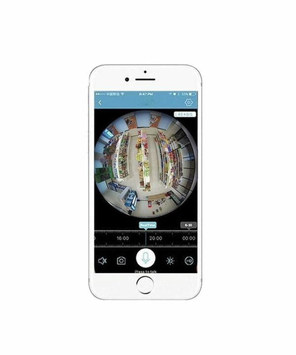 FOCO LED CAMARA ESPIA IP 360 GRADOS WIFI MONITOREO CELULAR
